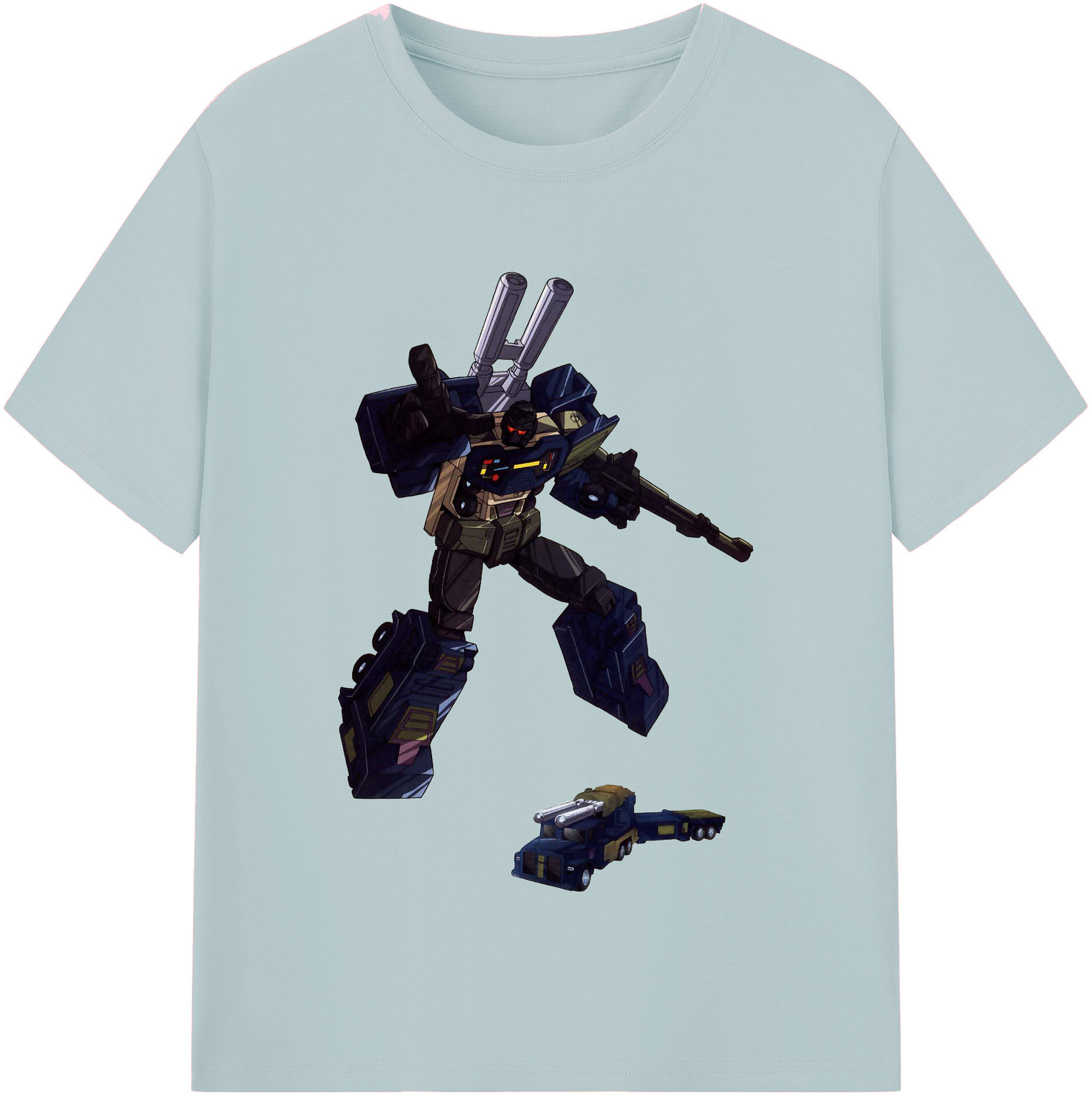 （画像用）  綿100％半袖Tシャツ（フロントプリント）